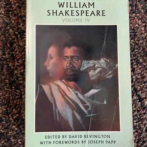William Shakespeare Volume IV - Edited by David Bevington (Light Green Cover)